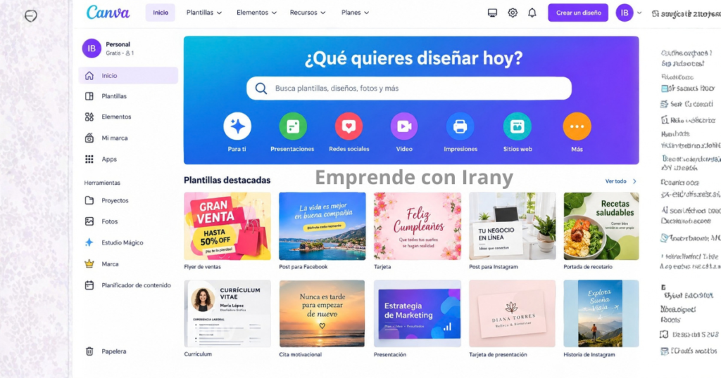 Curso de Canva desde cero